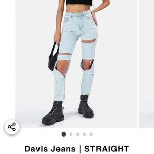Adika straight jeans